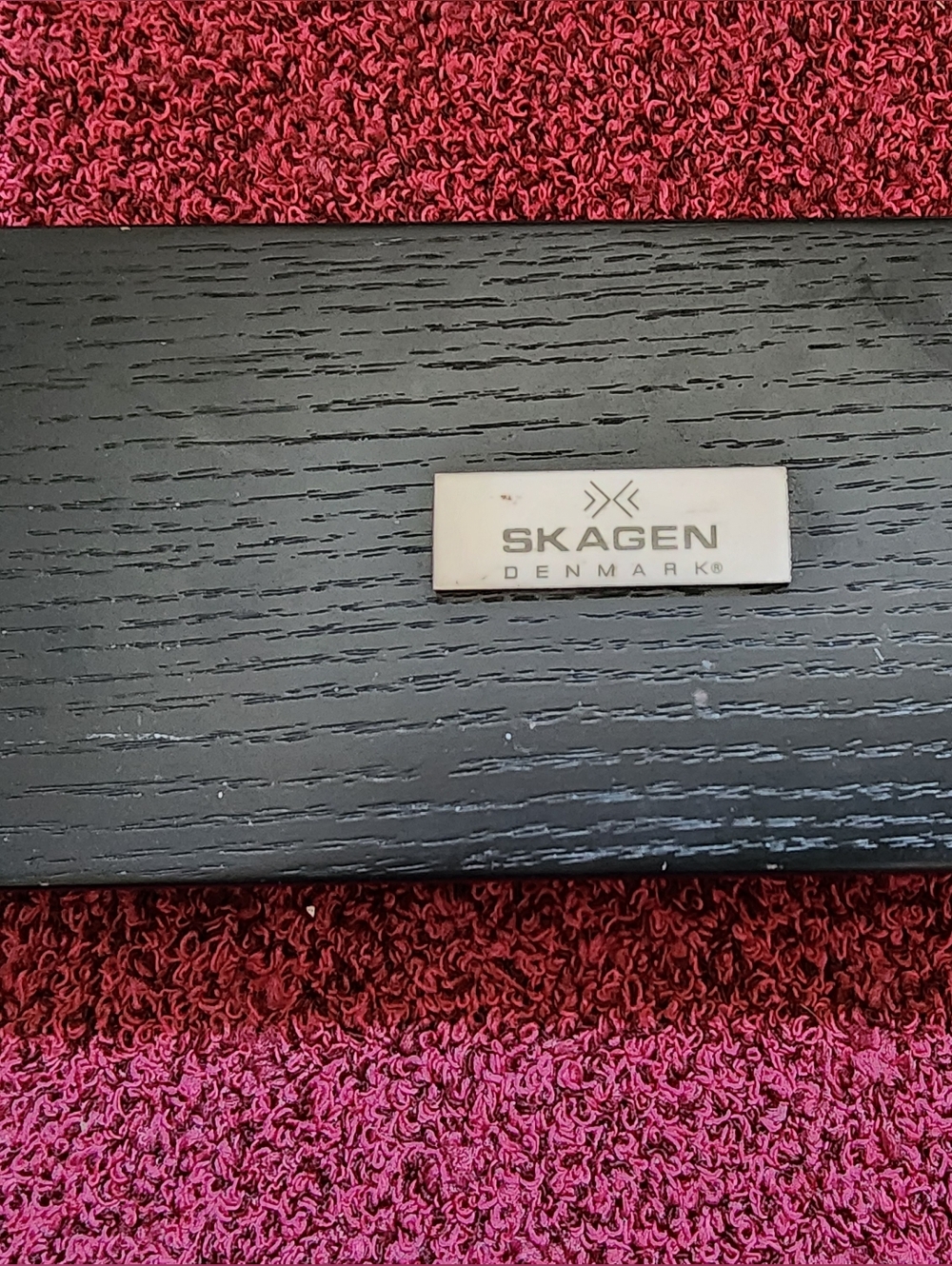 Skagen Denmark Stainless Chopsticks In Black Wood Box